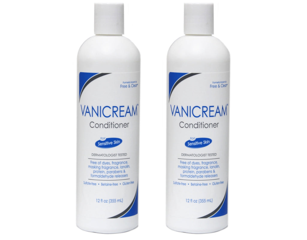 Vanicream Hair Conditioner for Sensitive Skin, 12 FL OZ (Pack of 2)