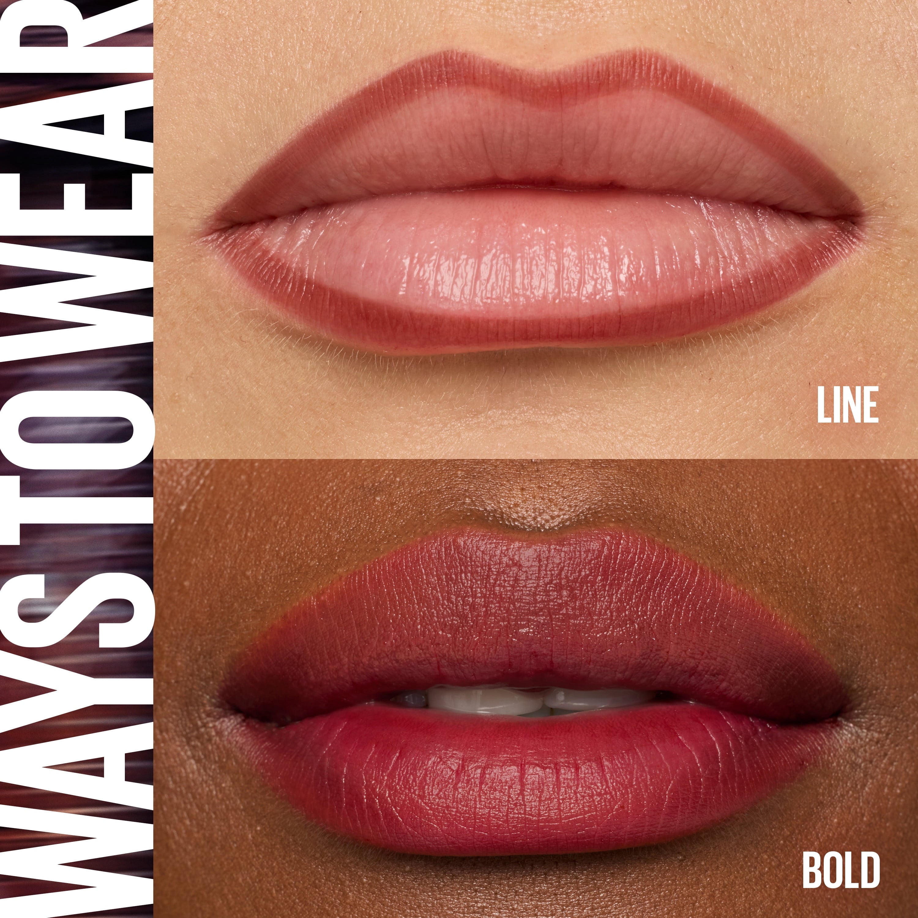 Maybelline Super Stay Peel Off Lip Liner Stain, Buildable Lip Tint, Haze, 0.16 fl oz