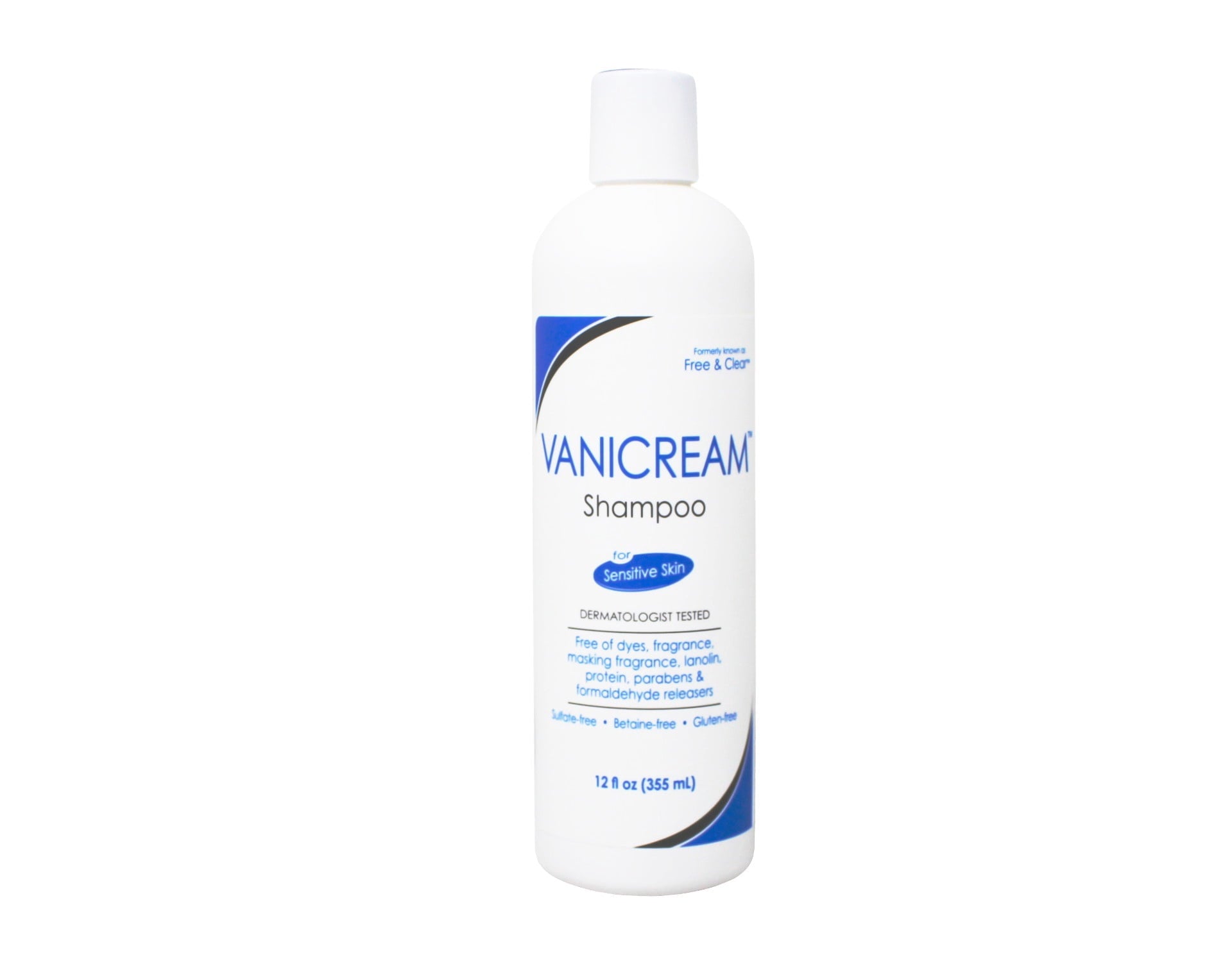 Free & Clear Shampoo 12 oz (Pack of 3)