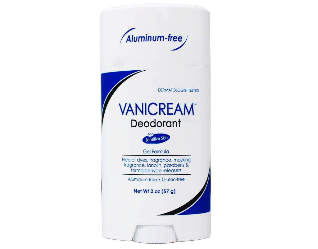 Vanicream Aluminum Free Deodorant Gel Formula Fragrance Free For Sensitive Skin 2 Oz 3 Pack