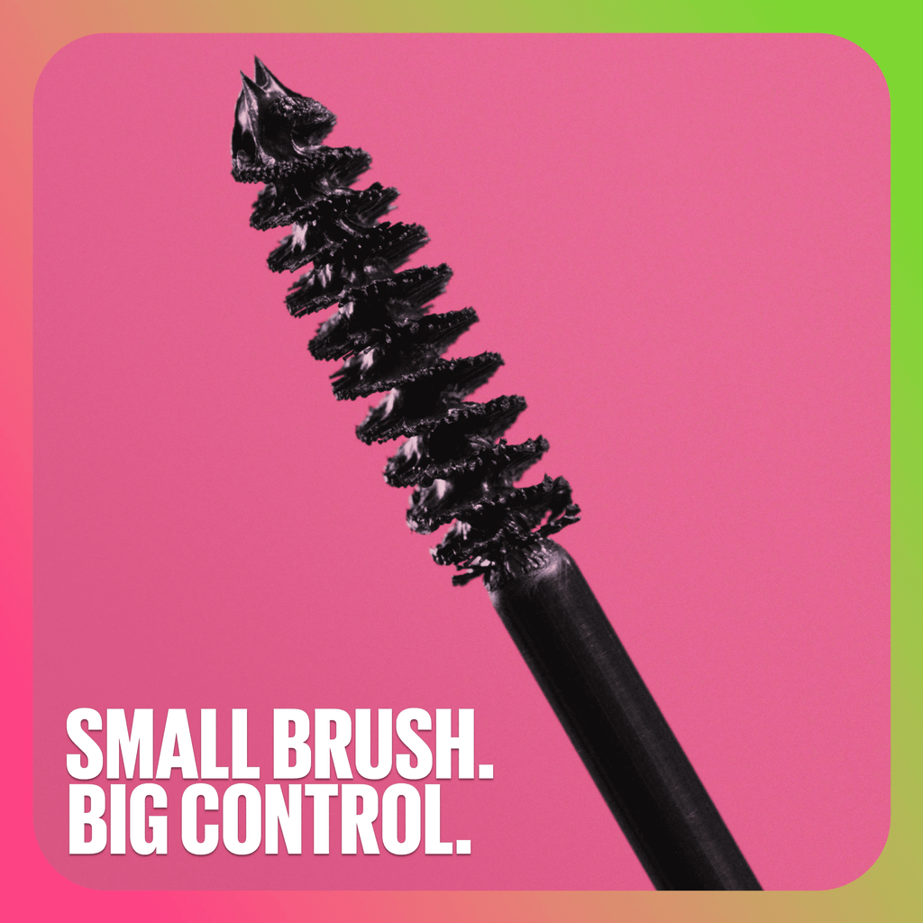 Maybelline Great Lash Volumizing Lengthening Washable Mascara, Blackest Black, 0.43 fl oz