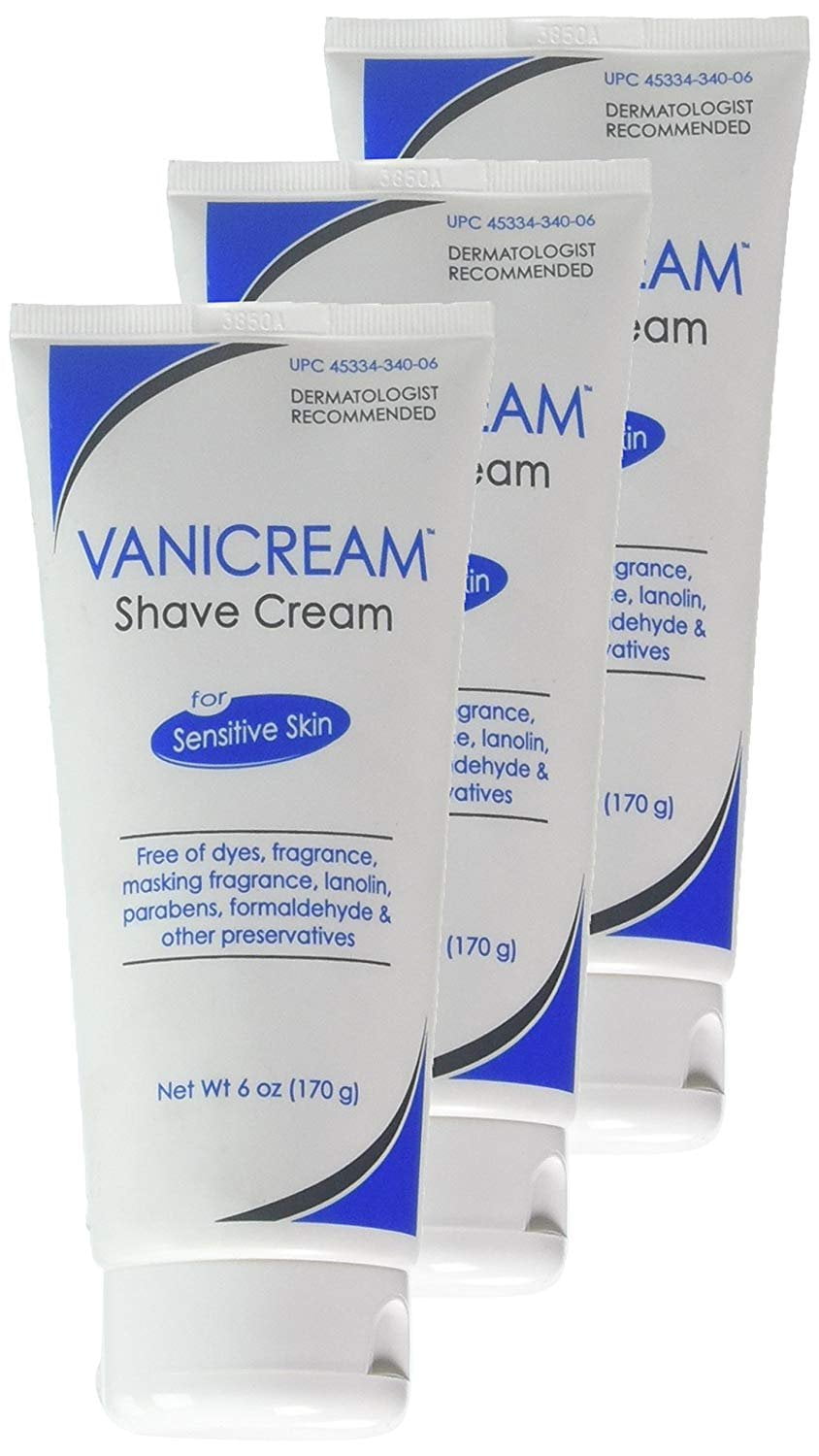 Vanicream Shave Cream For Sensitive Skin 6 oz