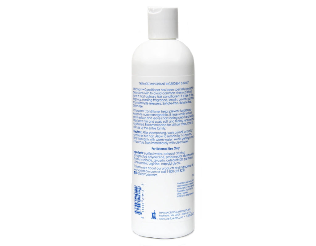 Vanicream Hair Conditioner for Sensitive Skin, 12 FL OZ (Pack of 4)