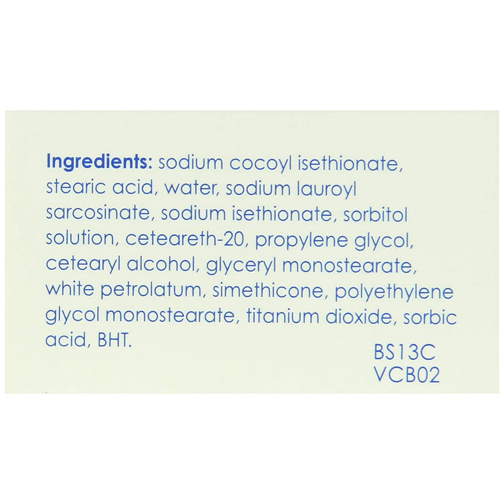 Vanicream Cleansing Bar For Sensitive Skin, Gluten and Sulfate Free, 3.9 oz (Pack of 3)