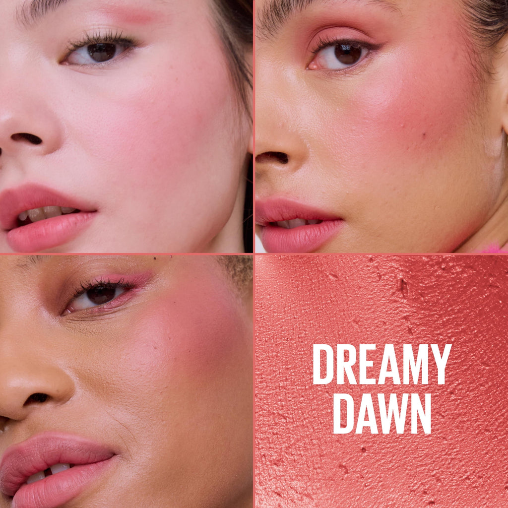 Maybelline Cloudtopia Whipped Matte Cheek and Lip Mousse Blush, Dreamy Dawn, 2.03 fl oz